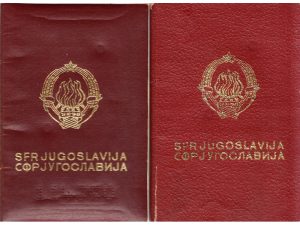 pasoš jugoslavije