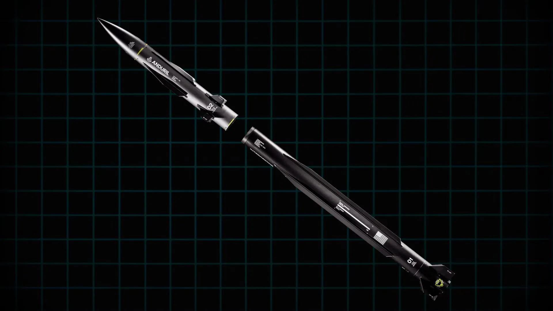 Anduril's Steelfin interceptor missile